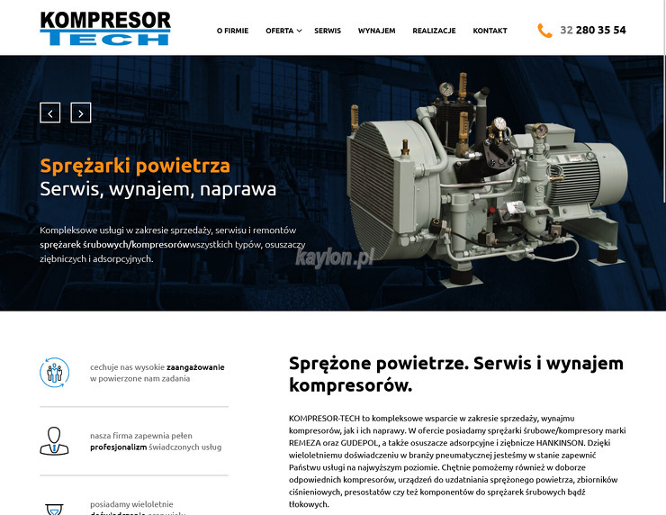 Kompresor-Tech s.c. strona www