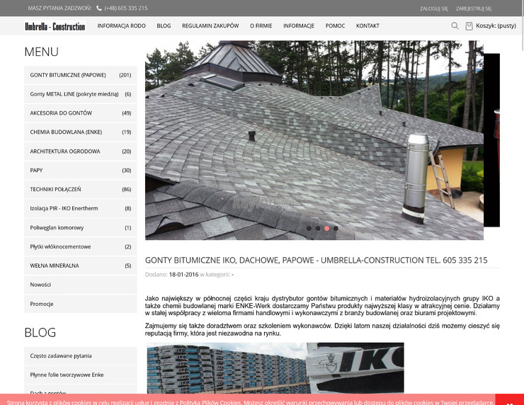 Umbrella-Construction Piotr Rodziewicz strona www