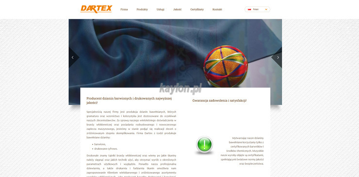 PPHU Dartex strona www