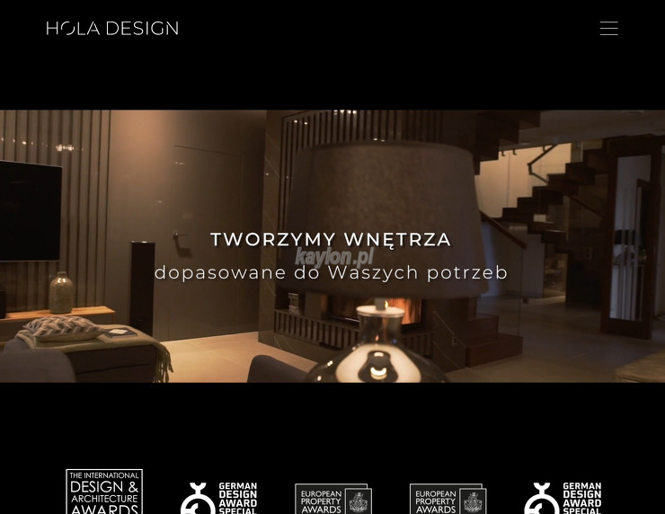 Pracownia Projektowa HOLA Design Monika i Adam Bronikowscy strona www