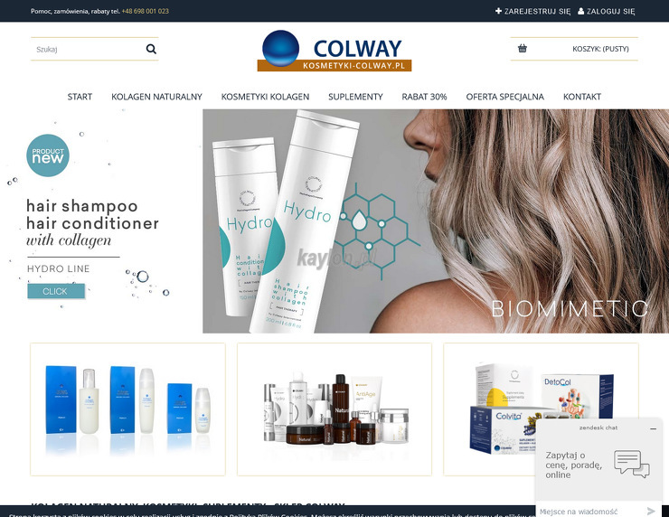kosmetyki-colway.pl strona www