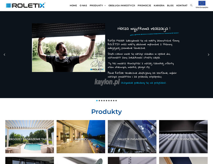 Roletix strona www